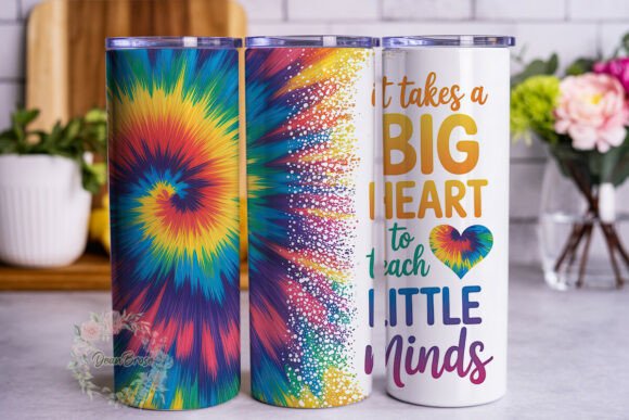 Embroidery Review: The Vibrant Teacher Tie-Dye Tumbler Wrap
