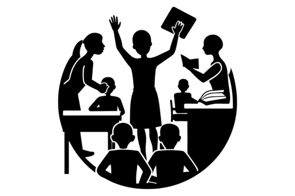 Lively Classroom Scene with Teacher: A Designer’s Review