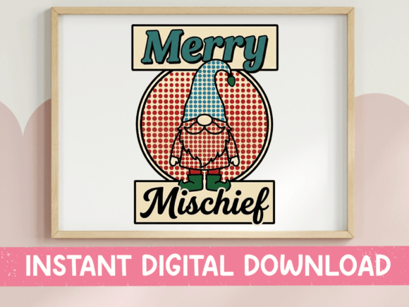 Merry Mischief Gnome Retro SVG – A Designer’s Honest Review