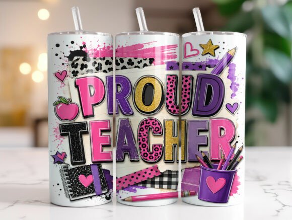 Proud Teacher 20oz Skinny Tumbler Wrap: Real-World Review